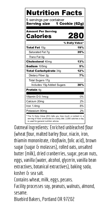 Browned Butter Oatmeal (with Cranberries and Toasted Pecans)